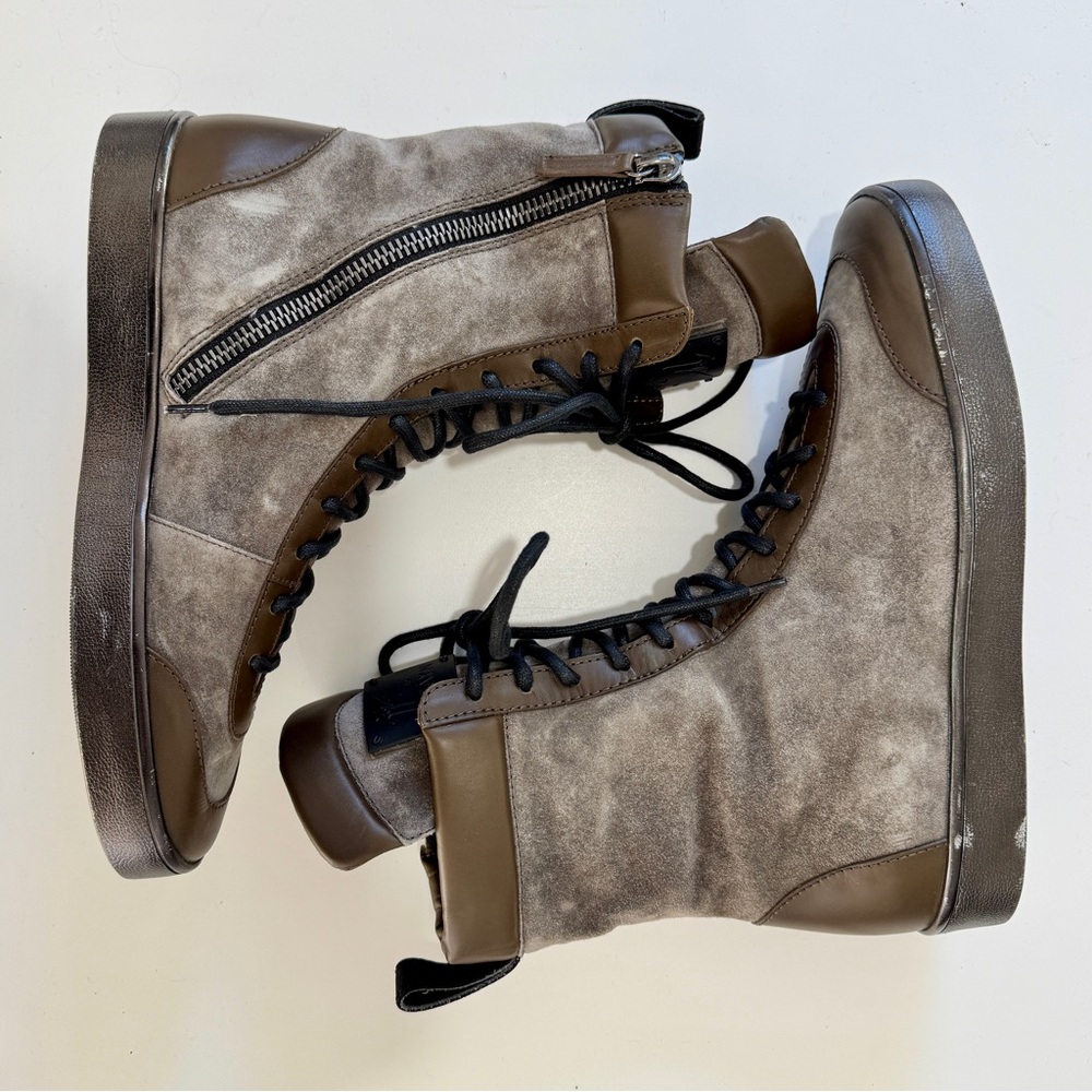 Giuseppe Zanotti Brown and Tan Men's Boots New. Size 8.